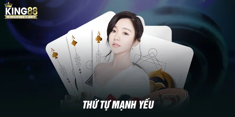 Thứ tự sắp xếp mức độ mạnh yếu các sảnh trong bài Binh 9 lá